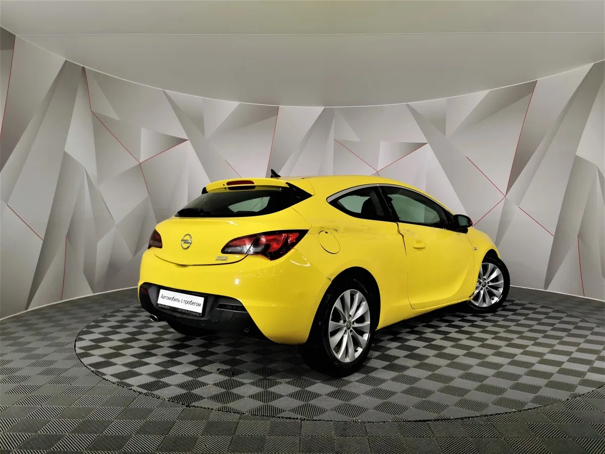 Opel Astra 1.4 Turbo AT (140 л.с.) Enjoy Желтый в АВИЛОН. Слайд №2