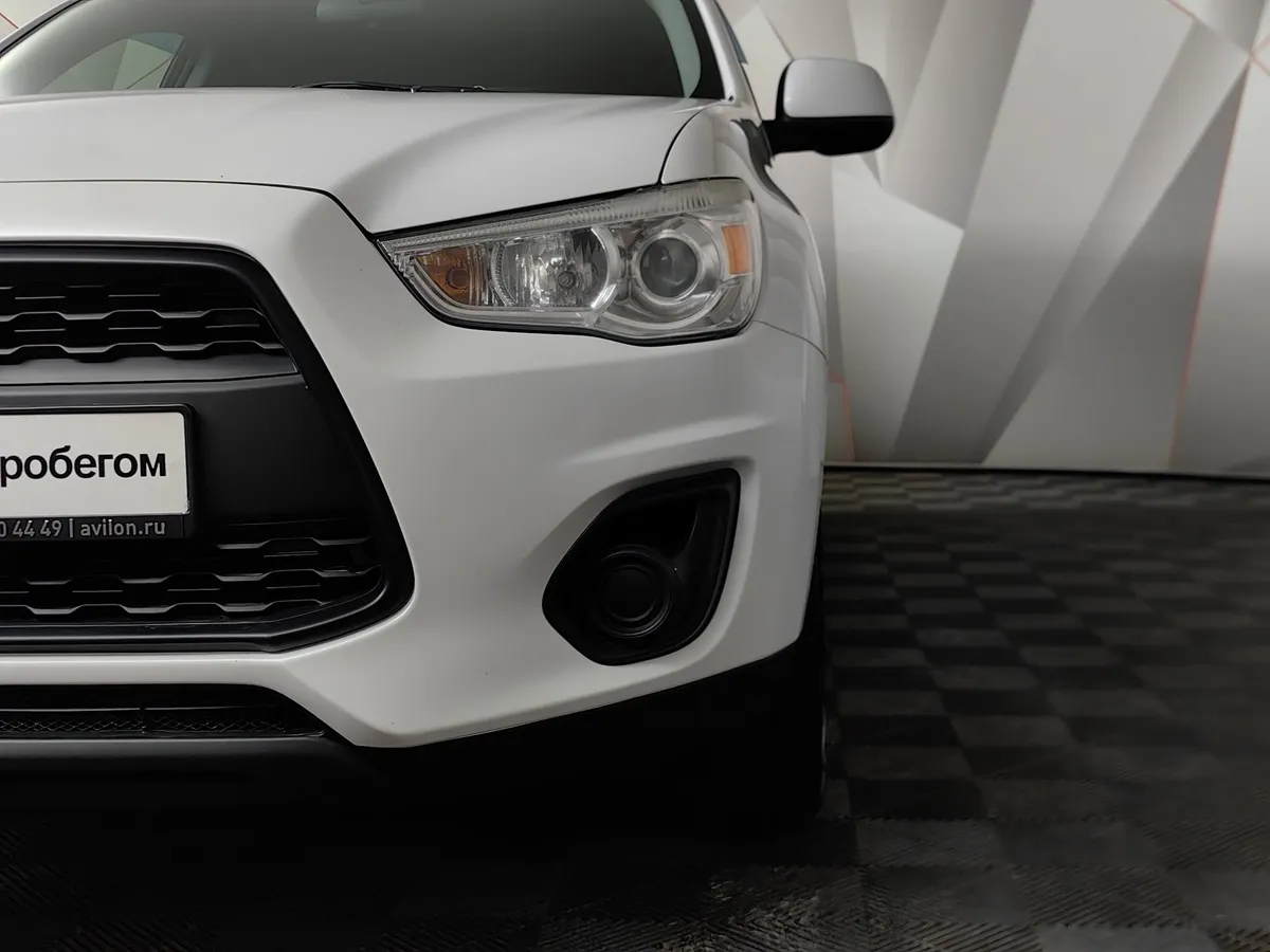 Mitsubishi ASX 1.8 CVT 2WD (140 л.с.) Белый в АВИЛОН. Слайд №10