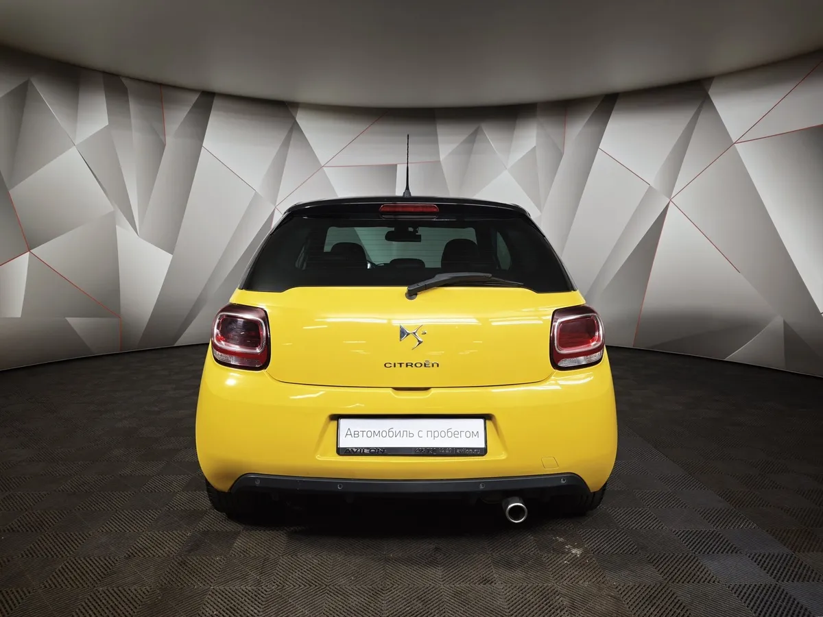 Citroen DS3 1.6 VTi AT (120 л.с.) Желтый в АВИЛОН. Слайд №8