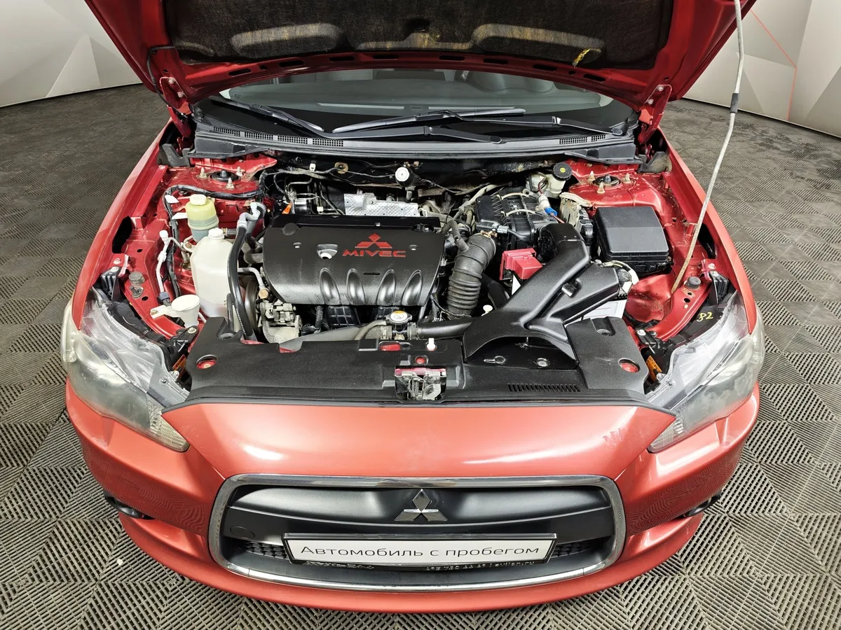 Mitsubishi Lancer 1.8 CVT (143 л.с.) Красный в АВИЛОН. Слайд №11