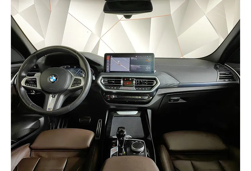 BMW X3 xDrive30d AT (249 л.с.) M Sport Plus Черный в АВИЛОН. Слайд №11