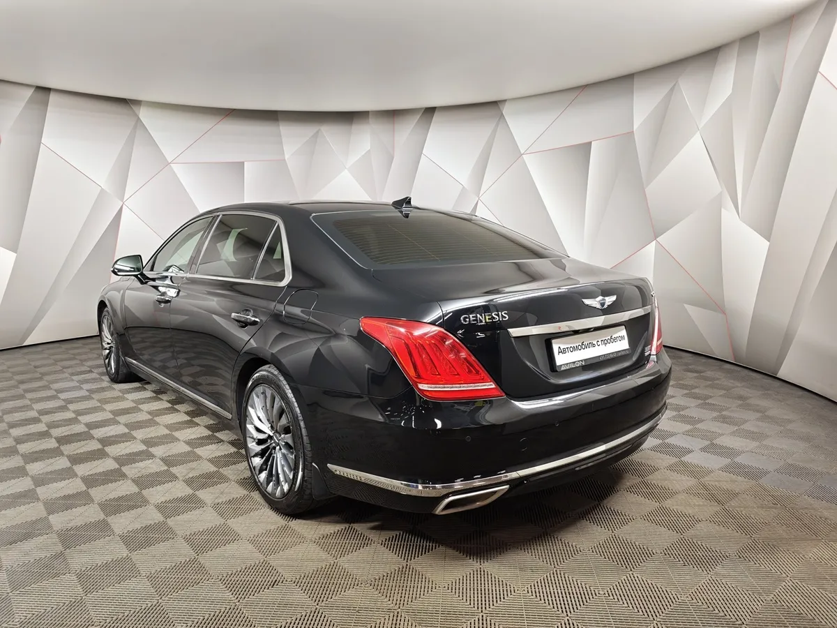 Genesis G90 3.3 T-GDI AT AWD (5 мест) (370 л.с.) Elite Черный в АВИЛОН. Слайд №4
