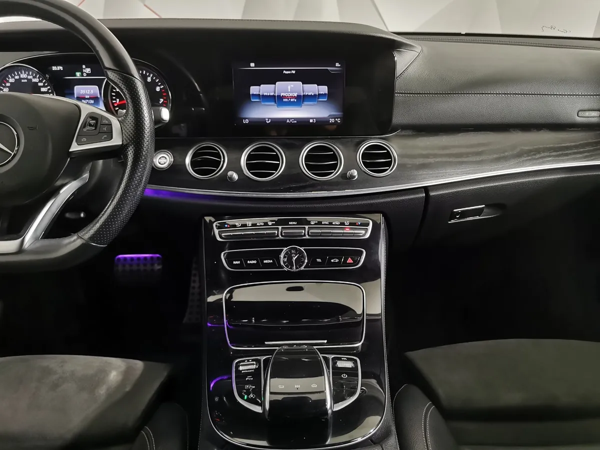 Mercedes-Benz E-Класс E 200 9G-TRONIC (197 л.с.) Черный в АВИЛОН. Слайд №14