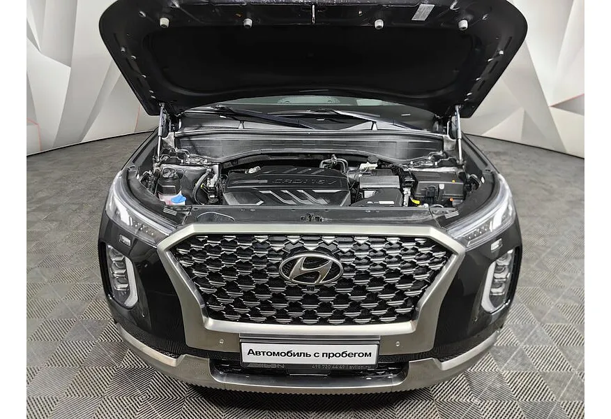 Hyundai Palisade 2.2 - 8AT CRDi (200 л.с.) 7 мест Prestige Черный в АВИЛОН. Слайд №11