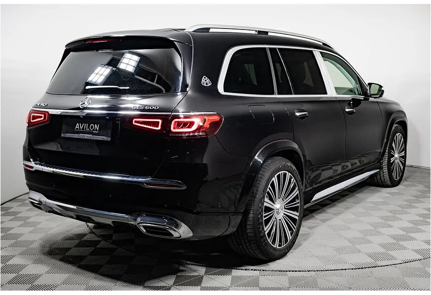 Mercedes-Benz GLS 600 9G-Tronic 4Matic (558 л.с.) Черный в АВИЛОН. Слайд №8