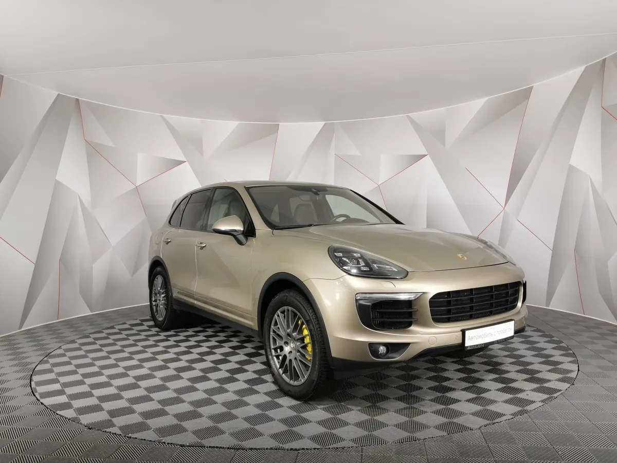 Porsche Cayenne S 3.6 Tiptronic S AWD (420 л.с.) Коричневый в АВИЛОН. Слайд №3