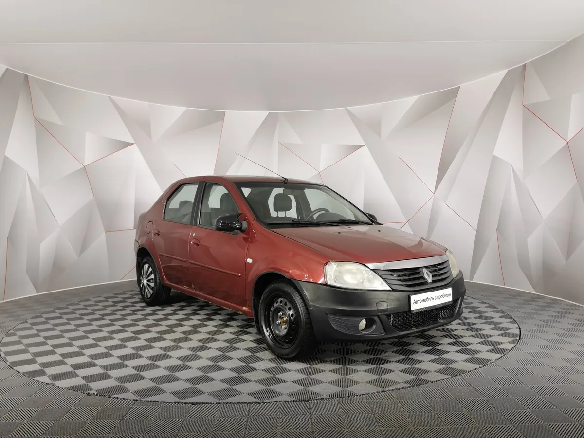 Renault Logan 1.6 AT (102 л.с.) Красный в АВИЛОН. Слайд №3