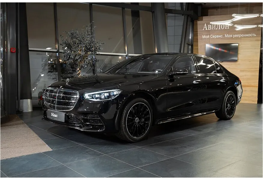 АВИЛОН - Mercedes-Benz S-Класс S 450 d 9G-TRONIC 4MATIC (330 л.с.) Черный - slide 9560616