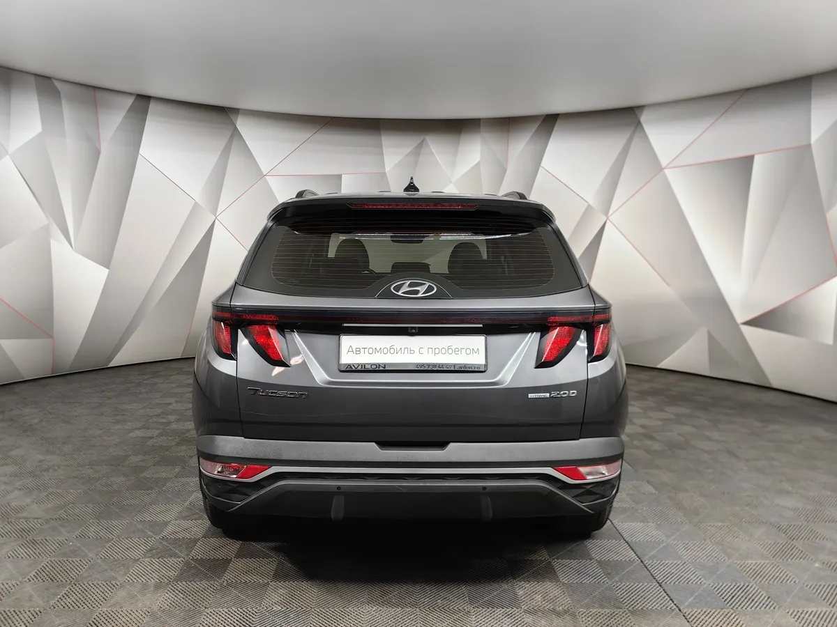 Hyundai Tucson D2.0 Smartstream 8AT 4WD (186 л.с.) Lifestyle Plus Серый в АВИЛОН. Слайд №8