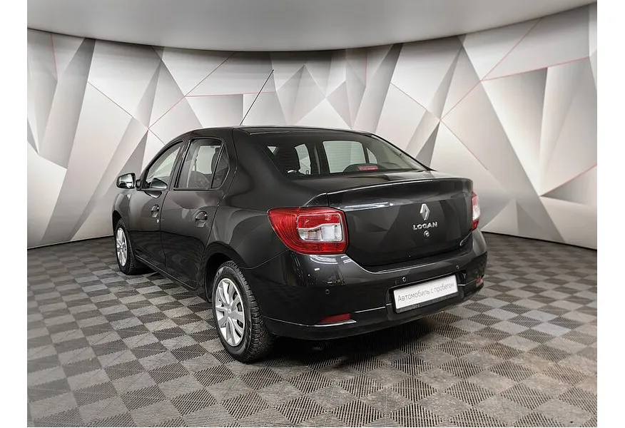 Renault Logan 1.6 AT (102 л.с.) Черный в АВИЛОН. Слайд №4