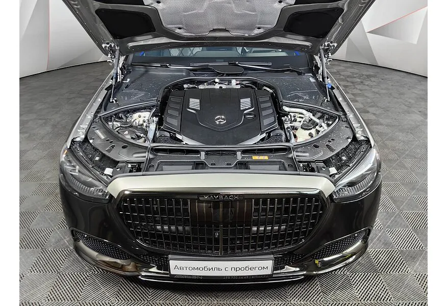 Mercedes-Benz S-Класс Maybach S 580 9G-Tronic 4Matic (503 л.с.) Night Series Черный в АВИЛОН. Слайд №11
