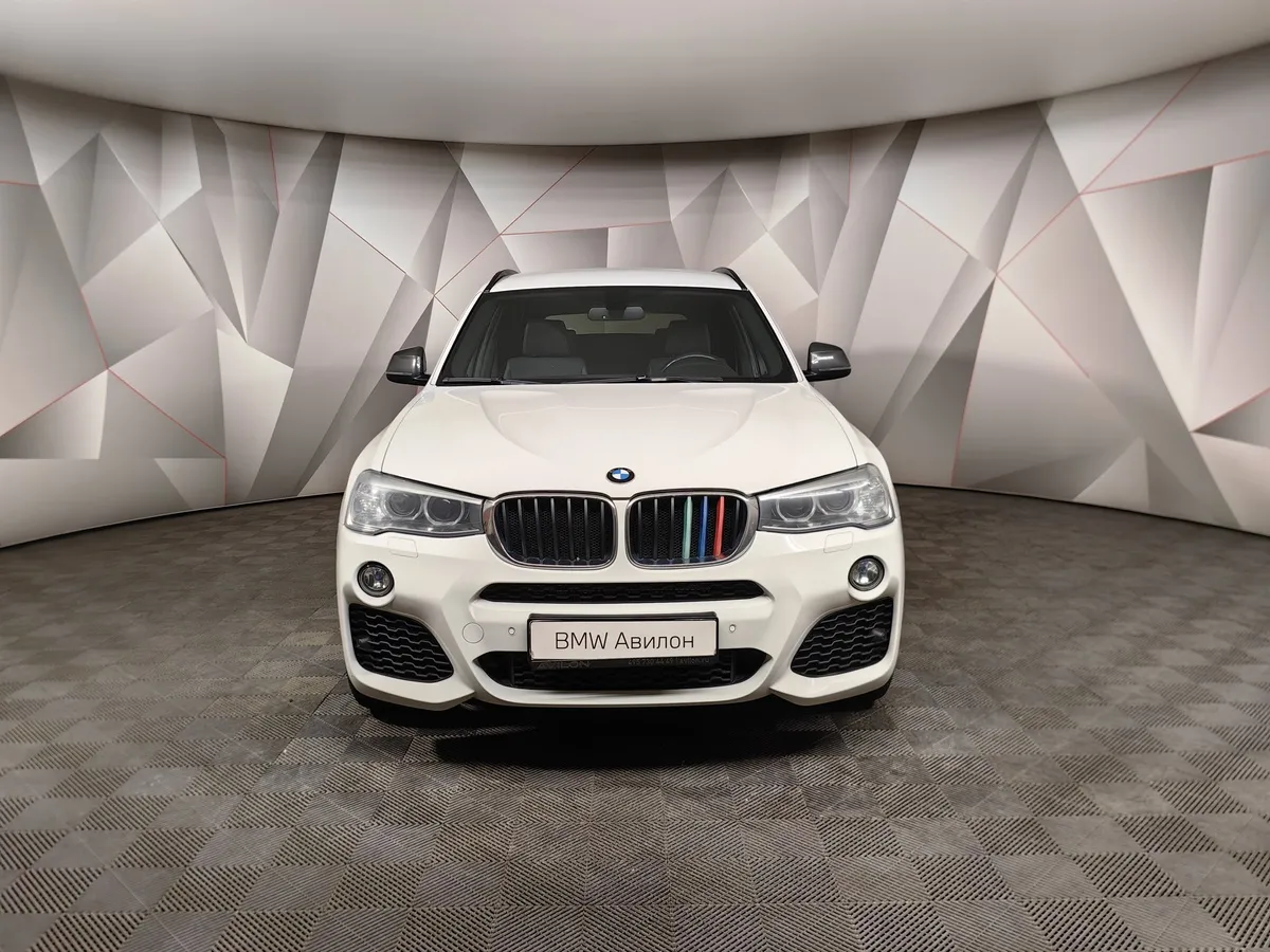 BMW X3 xDrive20i AT (184 л.с.) Белый в АВИЛОН. Слайд №3
