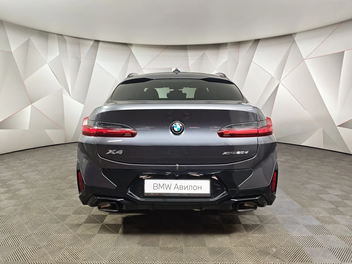 BMW X4 xDrive20d Steptronic (190 л.с.) Base Локальная сборка Черный в АВИЛОН. Слайд №4