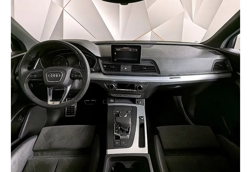 Audi Q5 2.0 TFSI S tronic quattro (249 л.с.) Sport Серебристый в АВИЛОН. Слайд №14