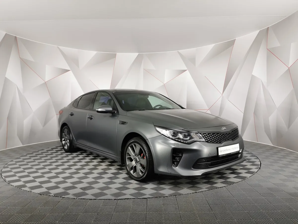 Kia Optima 2.0 T AT (245 л.с.) Черный в АВИЛОН. Слайд №3