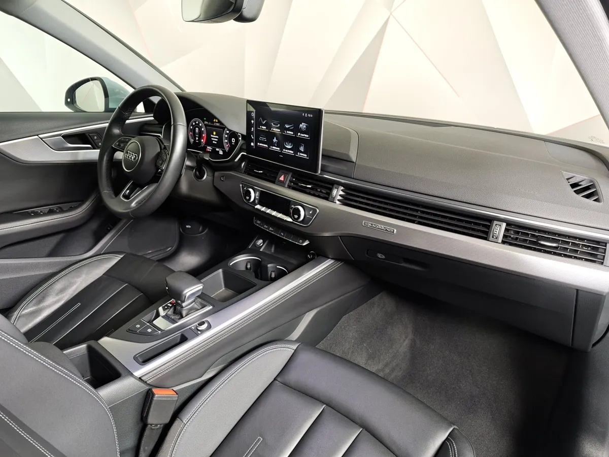 Audi A4 2.0 TFSI S tronic quattro (249 л.с.) Design Синий в АВИЛОН. Слайд №13