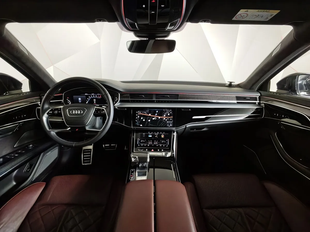 Audi S8 4.0 TFSI Quattro Tiptronic (571 л.с.) Черный в АВИЛОН. Слайд №14