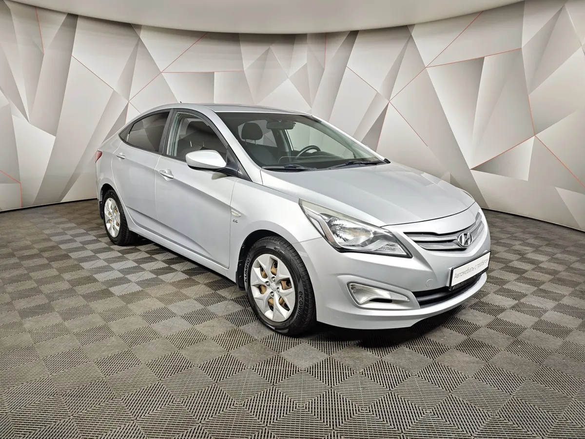 Hyundai Solaris 1.6 AT (123 л.с.) Comfort Серебристый в АВИЛОН. Слайд №3