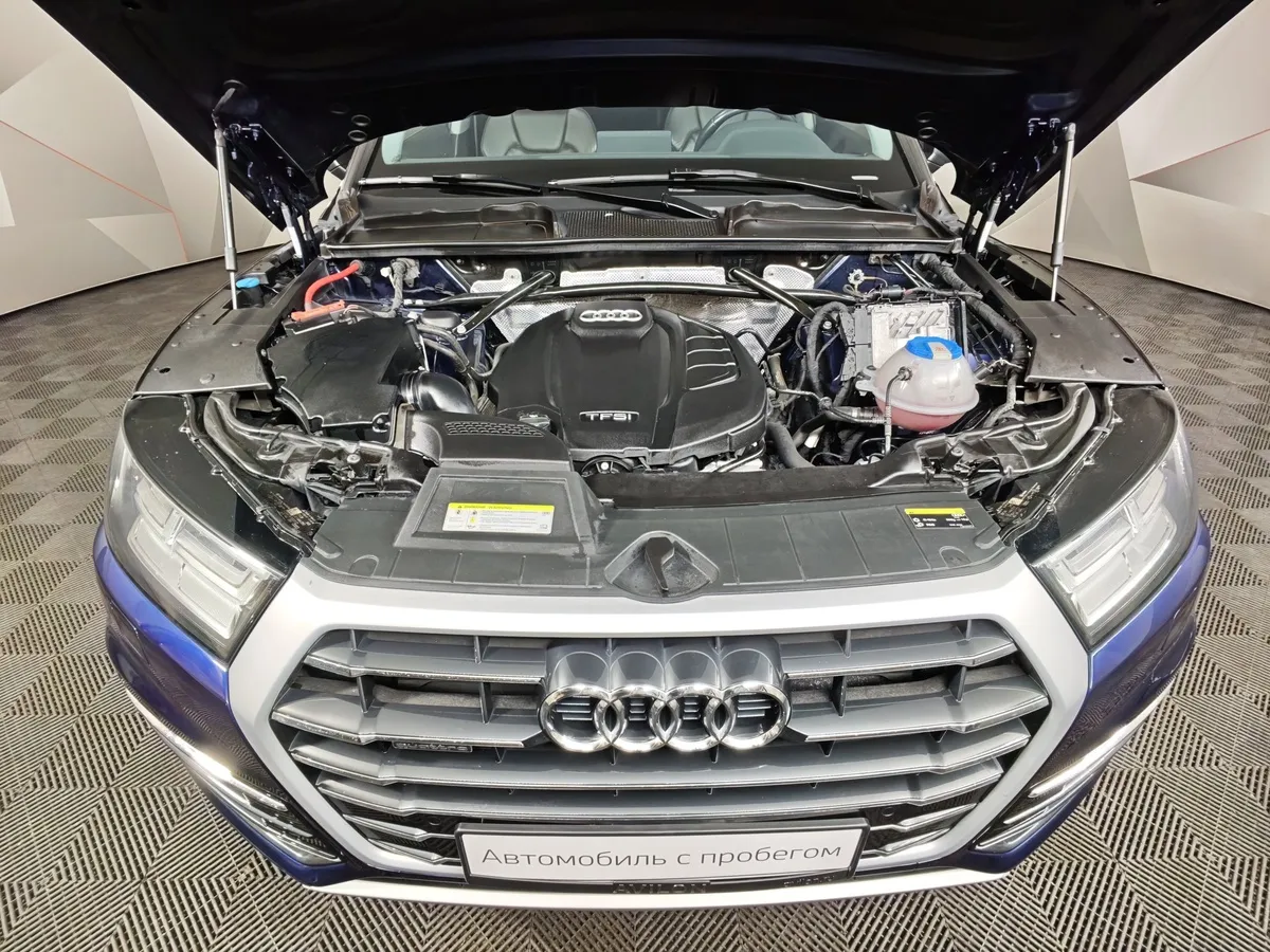 Audi Q5 2.0 TFSI S tronic quattro (249 л.с.) Sport Синий в АВИЛОН. Слайд №11