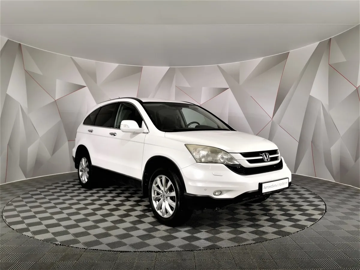 Honda CR-V 2.0 AT 4WD (150 л.с.) Белый в АВИЛОН. Слайд №3