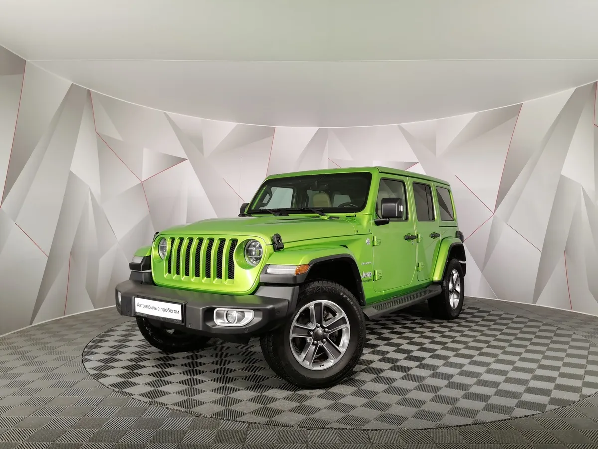 АВИЛОН - Jeep Wrangler 2.0 AT AWD (272 л.с.) Sahara Зеленый - slide 10259954