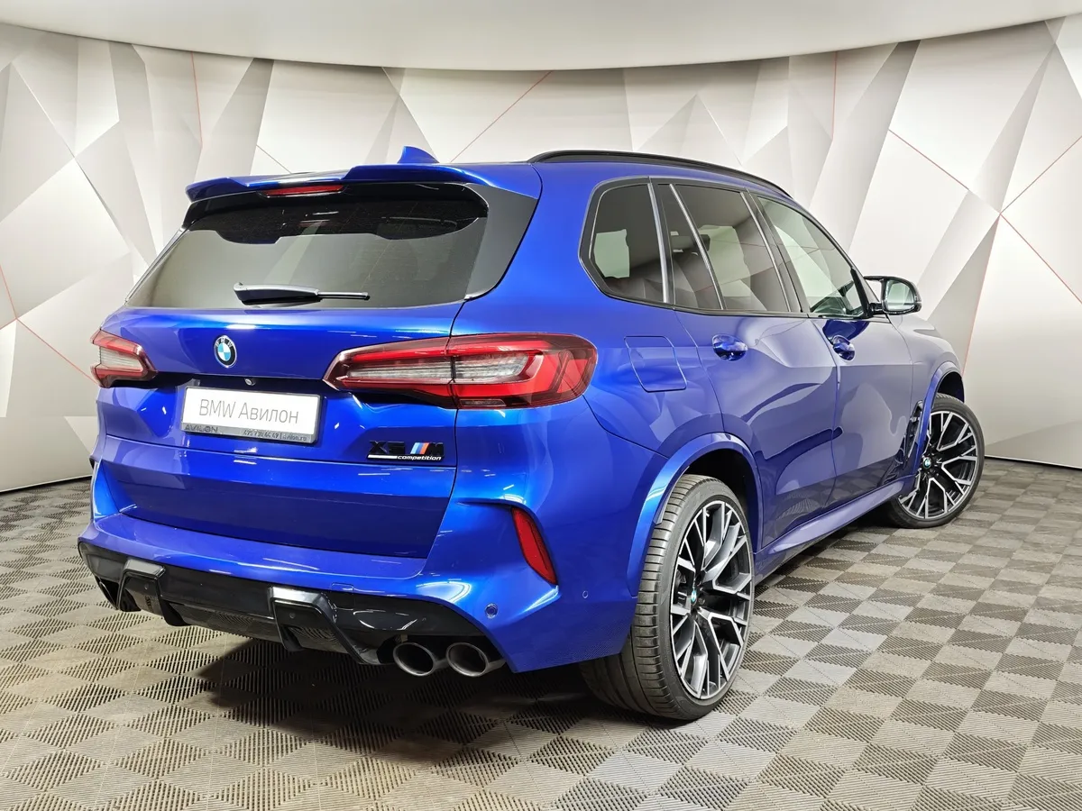BMW X5 M 4.4 xDrive (625 л.с.) M Special Синий в АВИЛОН. Слайд №2