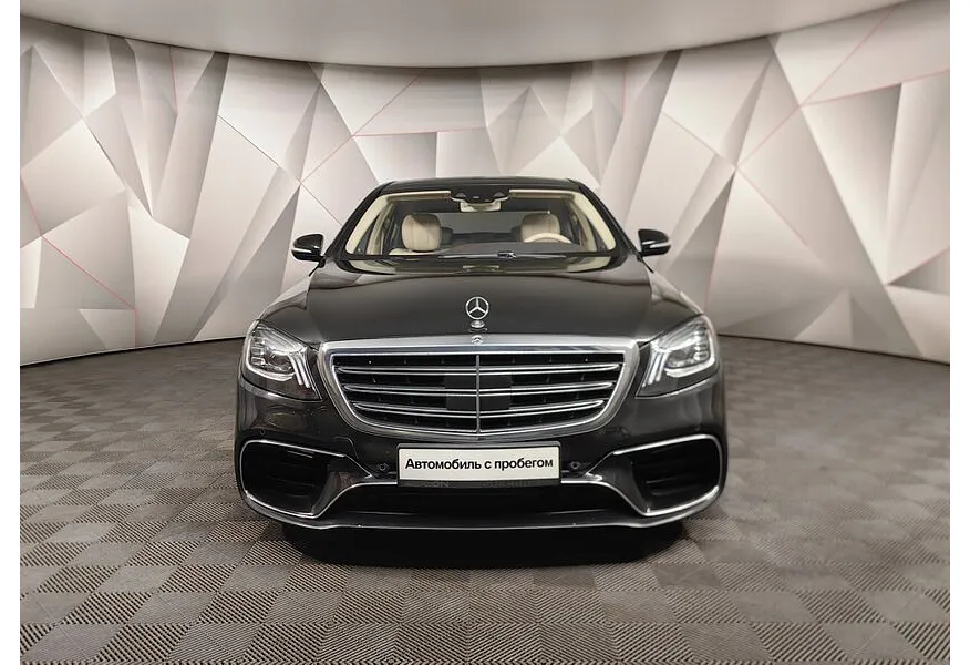 Mercedes-Benz S-Класс S 63 AMG 9G-Tronic 4Matic+ длинная база (612 л.с.) Черный в АВИЛОН. Слайд №7