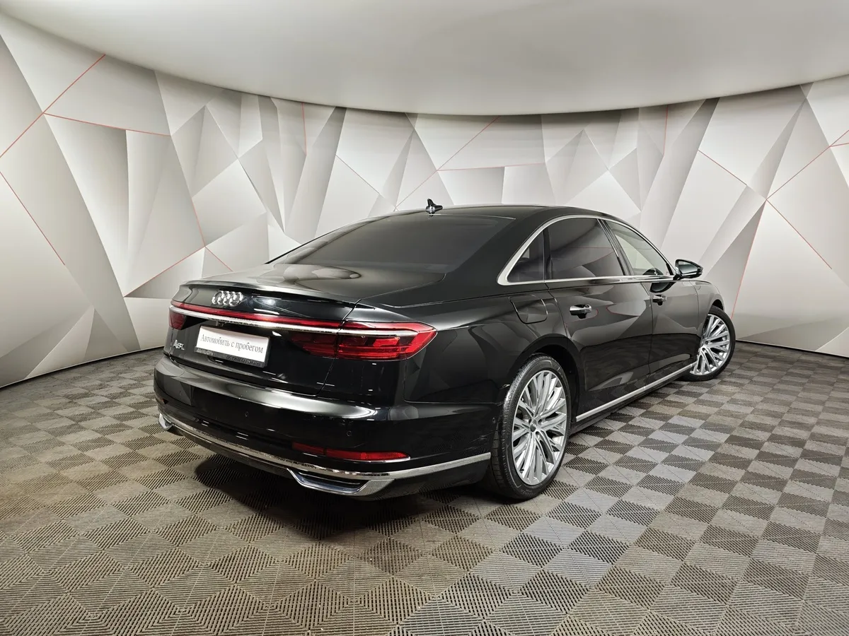Audi A8 3.0 TFSI L tiptronic quattro (340 л.с.) Черный в АВИЛОН. Слайд №2