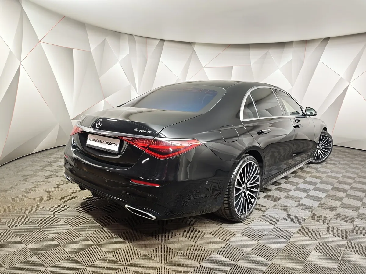 Mercedes-Benz S-Класс S 350 d 9G-Tronic 4Matic (313 л.с.) Черный в АВИЛОН. Слайд №2