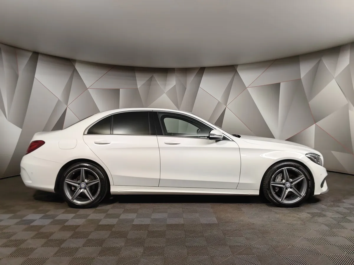 Mercedes-Benz C-Класс C 200 9G-TRONIC 4MATIC (184 л.с.) Особая серия Белый в АВИЛОН. Слайд №6