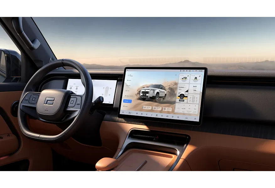 ROX Adamas 1.5h AT 4WD (476 л.с.) 6 мест (2-2-2) Бизнес-версия Зеленый в АВИЛОН. Слайд №2