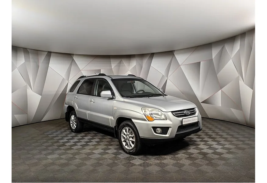 Kia Sportage 2.0 CRDi AT 4WD (112 л.с.) Серебристый в АВИЛОН. Слайд №3