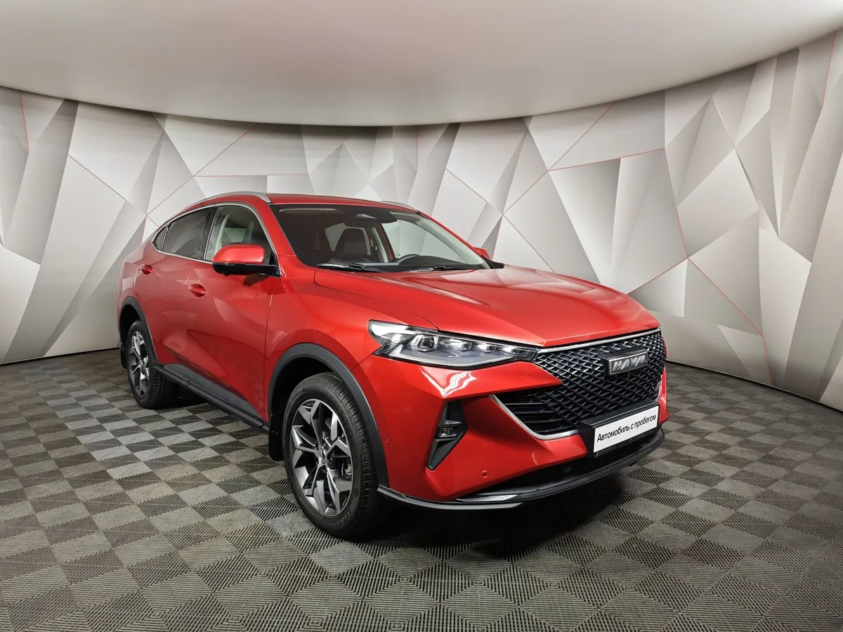 Haval F7x 2.0T AWD 7DCT (190 л.с.) Tech Plus Красный в АВИЛОН. Слайд №3