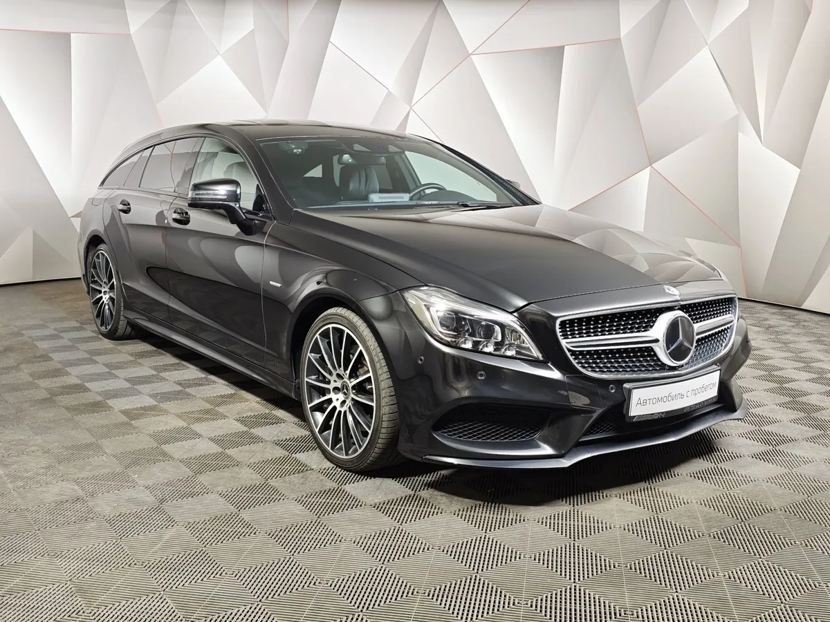 Mercedes-Benz CLS CLS 350 d 4MATIC 9G-TRONIC (249 л.с.) Черный в АВИЛОН. Слайд №3