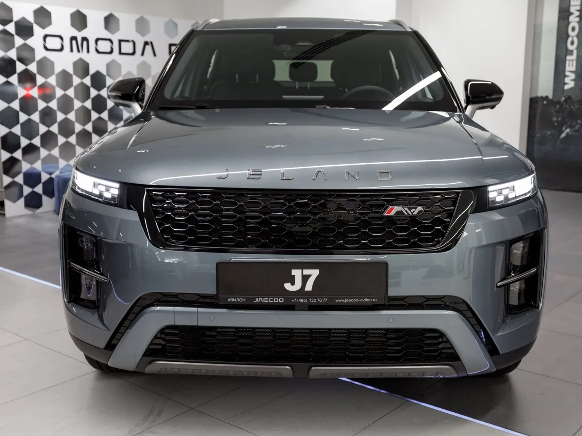 JELAND J7 1.6T DCT 4WD (186 л.с.) Престиж Серый в АВИЛОН. Слайд №4