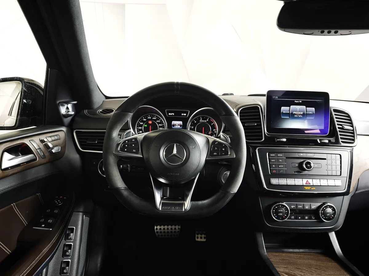 Mercedes-Benz GLS 63 4MATIC 7G-TRONIC PLUS (585 л.с.) Черный в АВИЛОН. Слайд №20