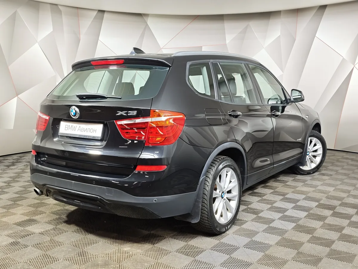 BMW X3 xDrive20i AT (184 л.с.) Черный в АВИЛОН. Слайд №2