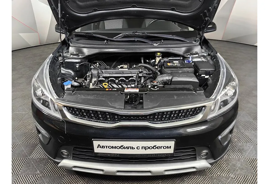 Kia Rio X-Line 1.6 AT (123 л.с.) Luxe Черный в АВИЛОН. Слайд №11