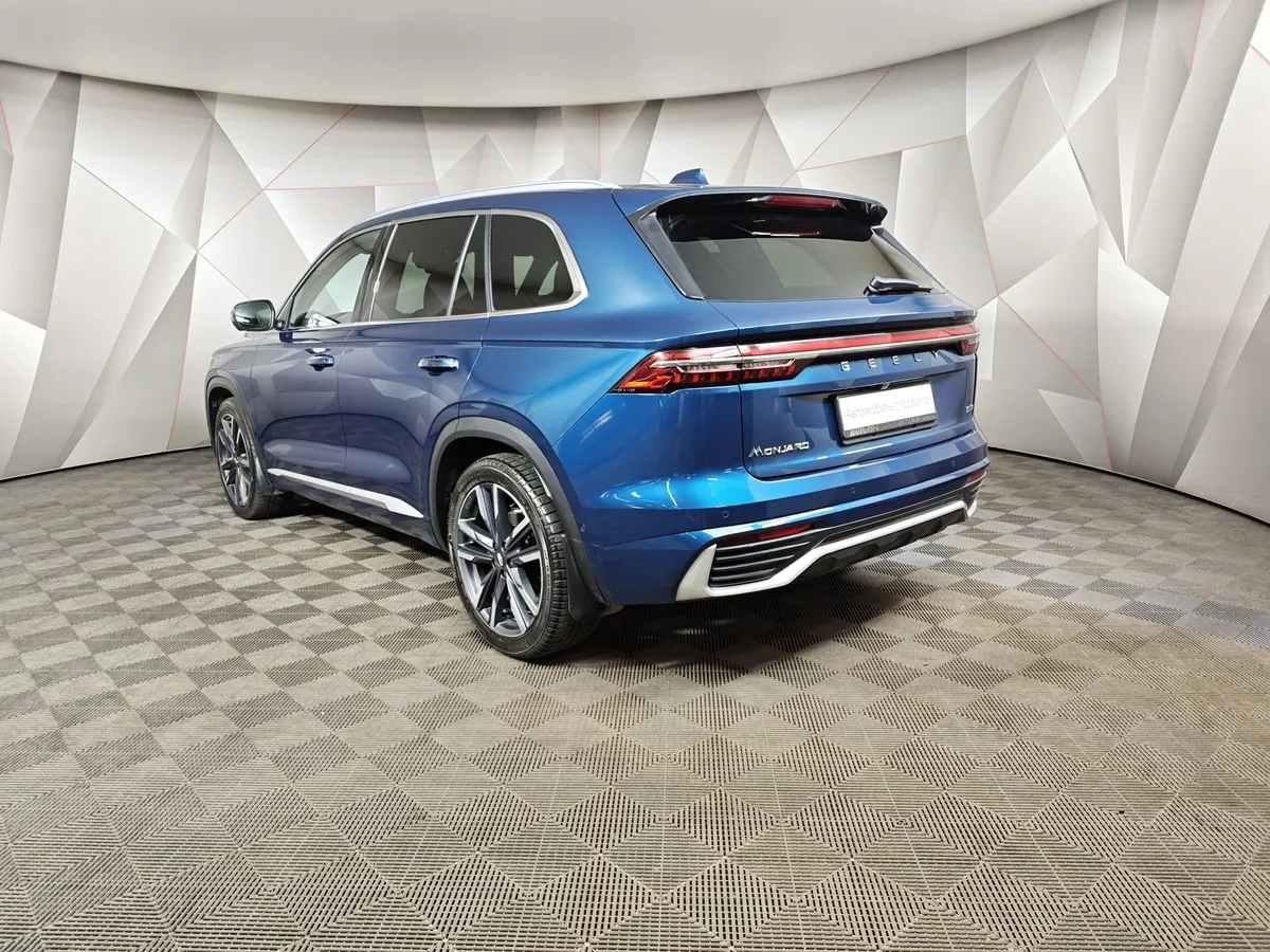 Geely Monjaro 2.0T 8AT 4WD (238 л.с.) Luxury Синий в АВИЛОН. Слайд №4