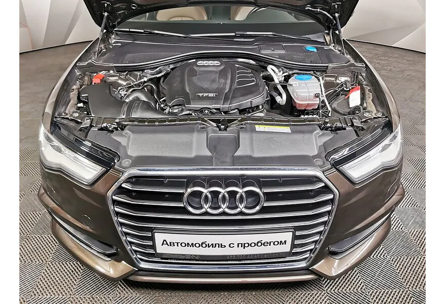 Audi A6 1.8 TFSI S tronic (190 л.с.) Коричневый в АВИЛОН. Слайд №11