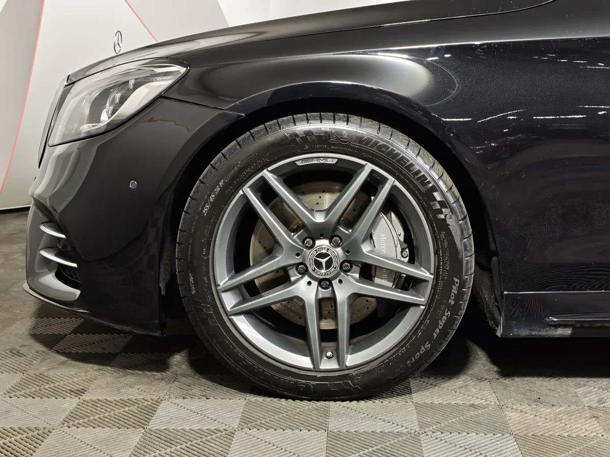 Mercedes-Benz S-Класс S 350 d 9G-Tronic 4Matic длинная база (249 л.с.) Черный в АВИЛОН. Слайд №9