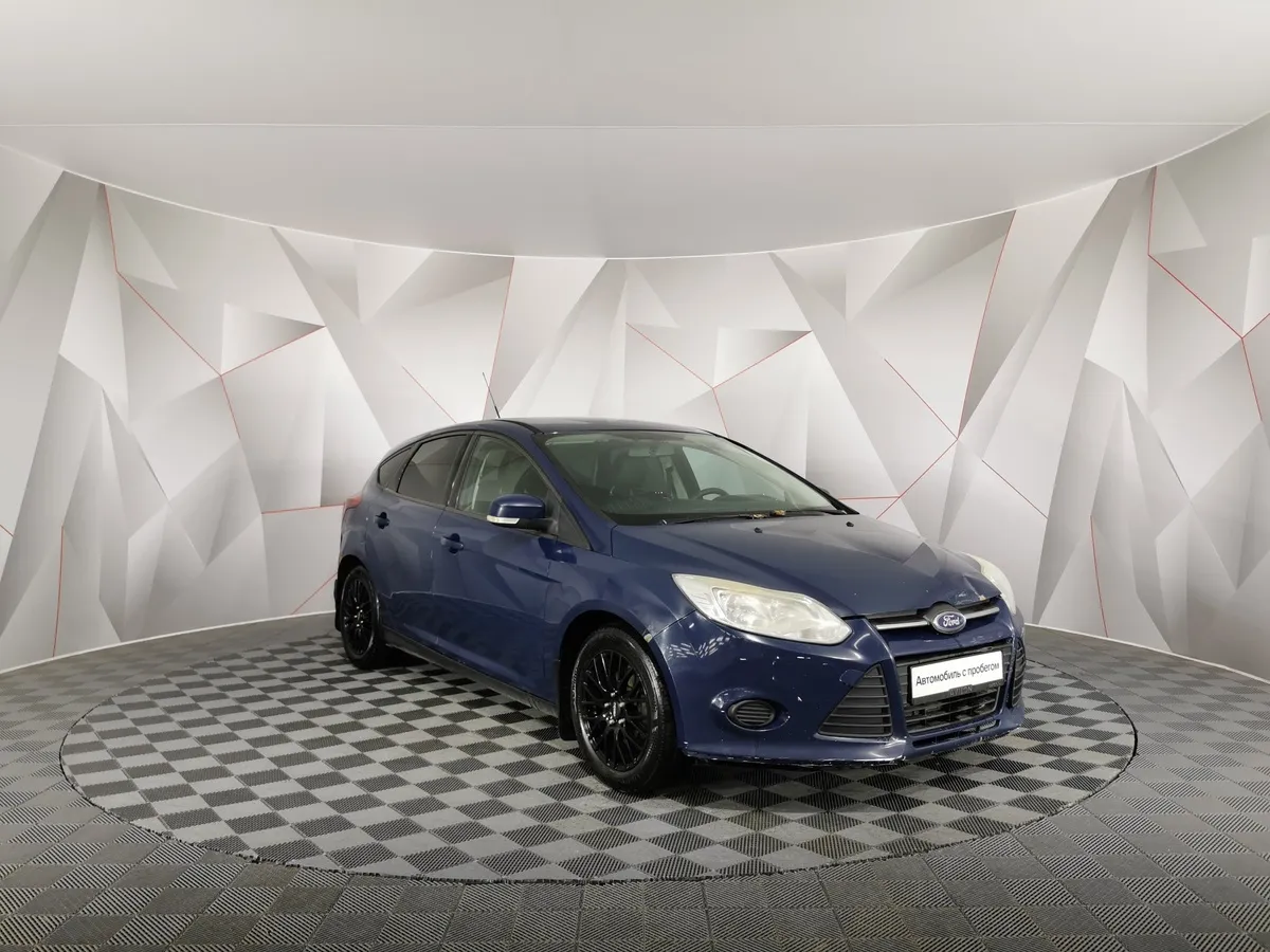 Ford Focus 1.6 Ti-VCT MT (125 л.с.) Titanium Синий в АВИЛОН. Слайд №3