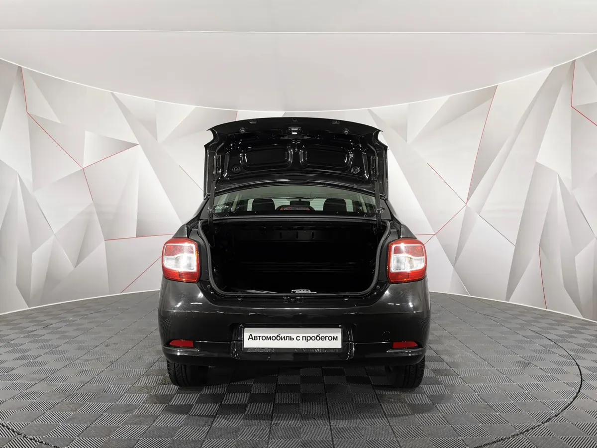 Renault Logan 1.6 MT (82 л.с.) Черный в АВИЛОН. Слайд №11