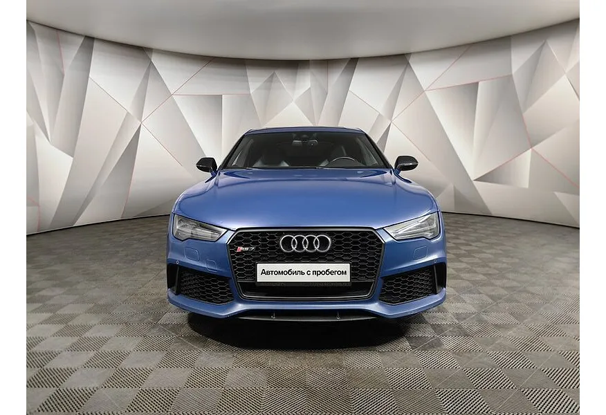 Audi RS 7 4.0 TFSI Tiptronic performance quattro (605 л.с.) Синий в АВИЛОН. Слайд №7