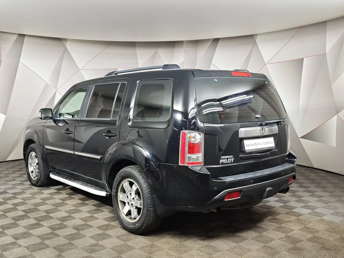 Honda Pilot 3.5 AT 4WD (249 л.с.) Черный в АВИЛОН. Слайд №4
