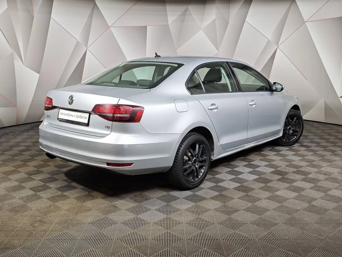 Volkswagen Jetta 1.4 TSI DSG (122 л.с.) Trendline Серебристый в АВИЛОН. Слайд №2