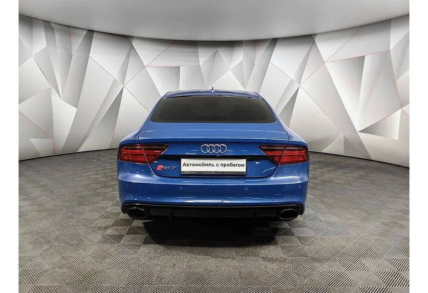 Audi RS 7 4.0 TFSI Tiptronic performance quattro (605 л.с.) Синий в АВИЛОН. Слайд №8