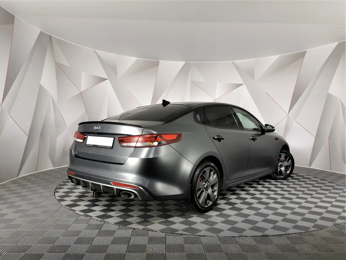 Kia Optima 2.0 T AT (245 л.с.) Черный в АВИЛОН. Слайд №2