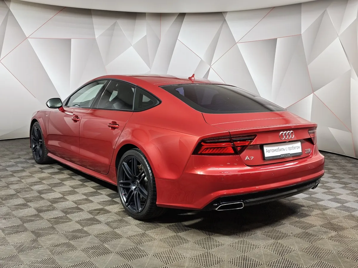 Audi A7 3.0 TFSI S tronic quattro (333 л.с.) Красный в АВИЛОН. Слайд №4