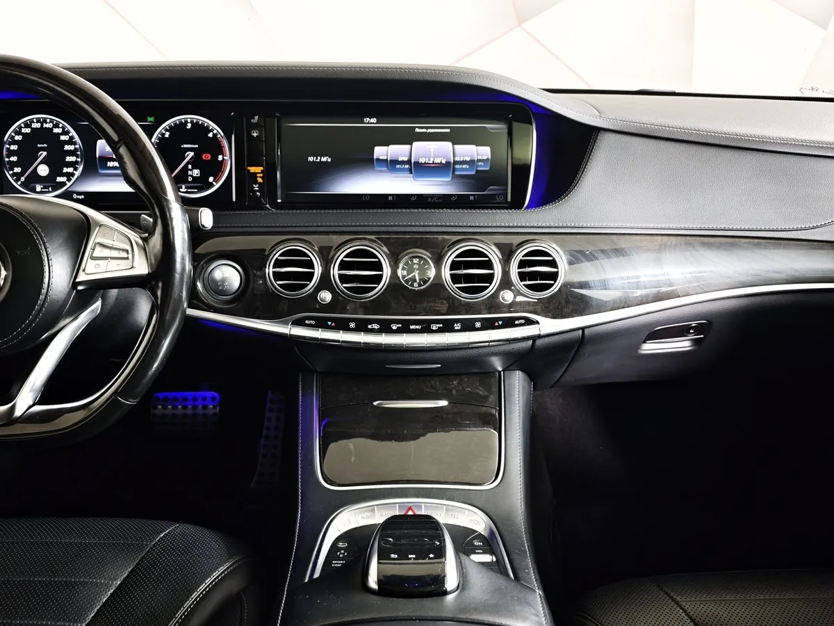 Mercedes-Benz S-Класс S 350 d 9G-Tronic 4Matic длинная база (249 л.с.) Белый в АВИЛОН. Слайд №15